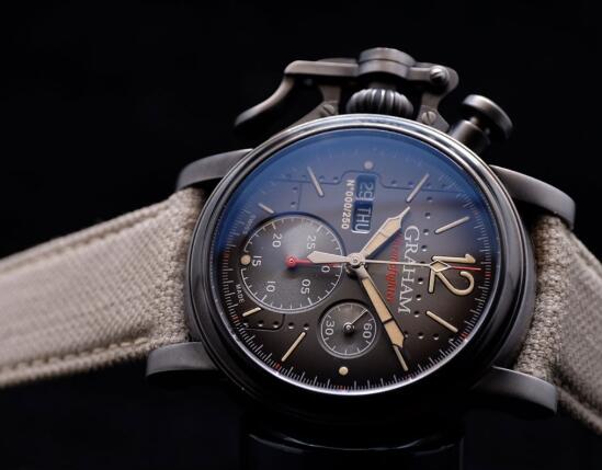 Graham Chronofighter Vintage Aircraft 2CVAV.B18A Replica Watch